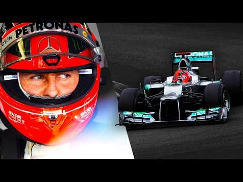 Schumacher returns with Mercedes (2010)