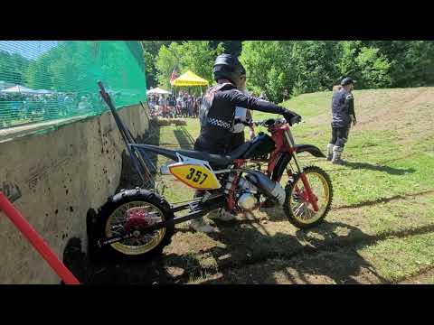 80's CR500 2 STROKES VS 2021 450 4 STROKES @ GUNSTOCK MOUNTAIN HILLCLIMB LACONIA NH 2021