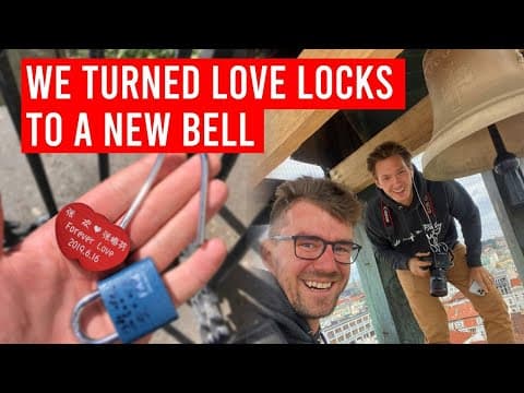 We turned love locks from tourists into a new bell