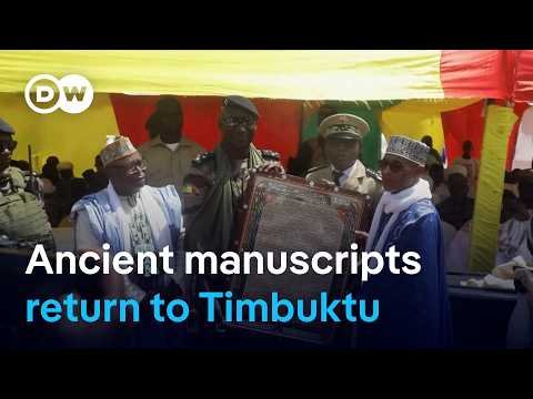 Mali returns the manuscripts to Timbuktu