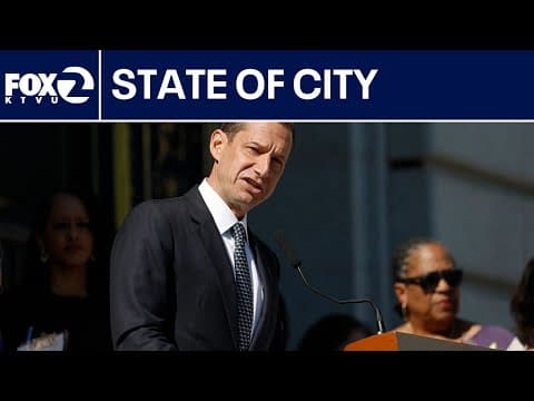 Mayor Lurie delivers his first State of the City address