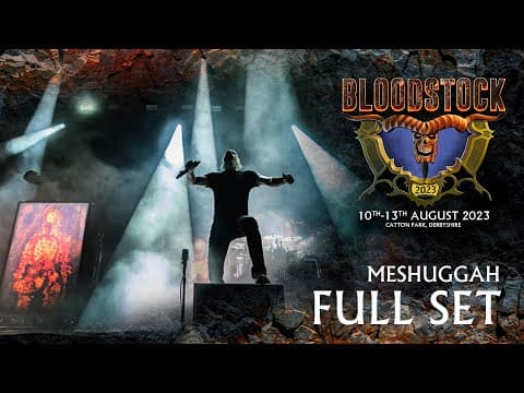 MESHUGGAH`S - Monumental Headline Act: Bloodstock Open Air 2023 Full Set Premiere