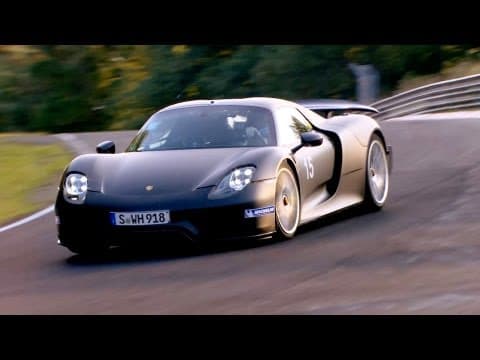 2014 Porsche 918 Spyder High Speed on the Nürburgring