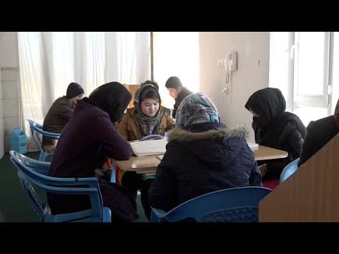 A reading competition in Kabul