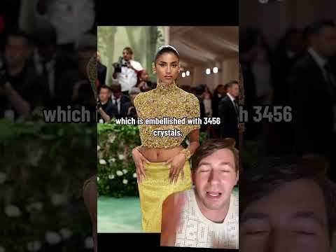 Swarovski Met Gala details in numbers