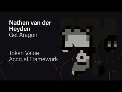 Token Value Accrual Framework - Nathan Van Der Heyden