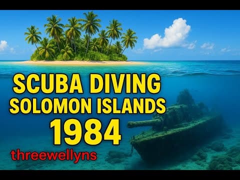 Diving the Bonegi wrecks and Gizo, 1984