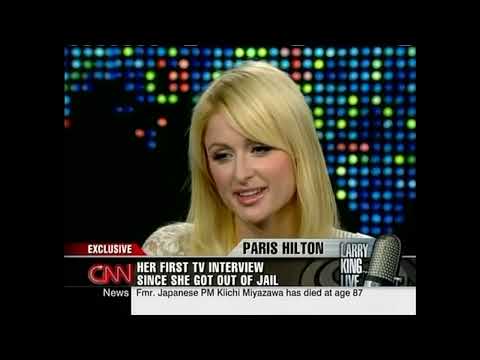 Paris Hilton — Larry King interview