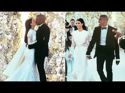 Kim Kardashian & Kanye West Wedding Photos!