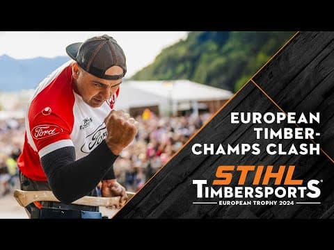 Event Recap: Michał Dubicki’s unstoppable journey to victory at the TIMBERSPORTS® European Trophy!