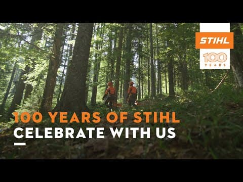 100 Years of STIHL – celebrate with us
