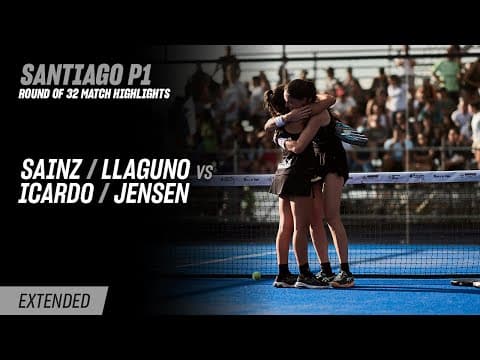 Santiago Premier Padel P1 Sainz / Llaguno vs. Icardo / Jensen (R32 Highlight)