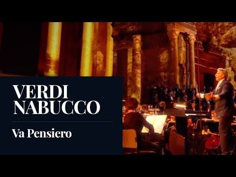 Giuseppe Verdi - Nabucco: "Va Pensiero" (Live) [HD]