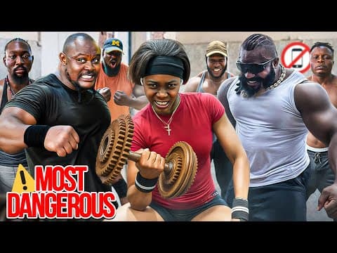 I trained at the most dangerous gym in Africa (Nigeria) 🇳🇬