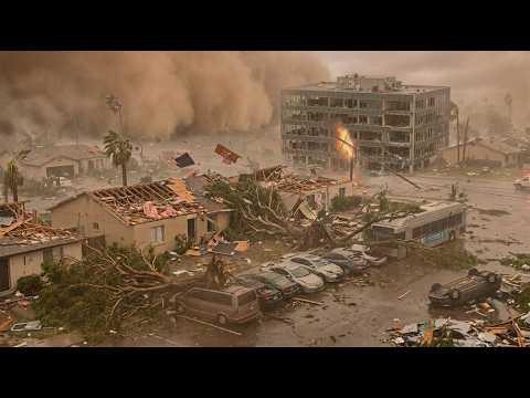 The Phoenix monsoon dust walls