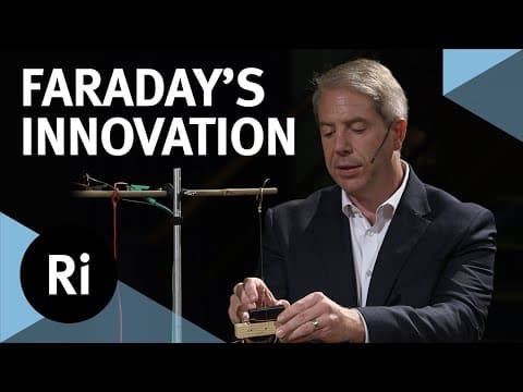 How did Michael Faraday invent?