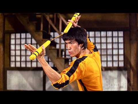 Game of Death: Bruce Lee's yellow-and-black tracksuit, the costume that became posthumous Bruce Lee iconography.