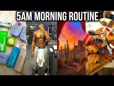 "My realistic 5AM morning routine"
