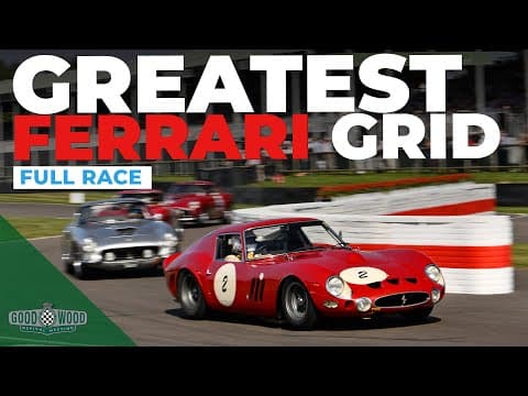 Ferrari 250 GTO vs LM vs SWB | 2023 Lavant Cup full race | Goodwood Revival