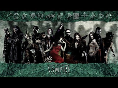 Vampire: The Masquerade LARP live (UVA Rotunda)