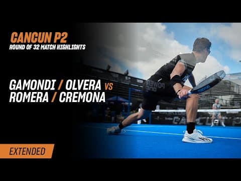 Cancun Premier Padel P2 Garmondi / Olivera vs. Romera / Cremona (R32 Highlight)