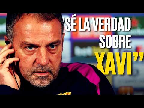 FLICK sobre XAVI HERNÁNDEZ: “Sé la verdad y me la quedo” | NEWCASTLE - BARÇA | Champions League