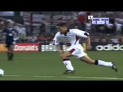 Michael Owen's teenage rocket vs Argentina