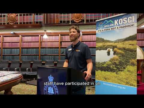 Protecting Kosciuszko National Park: Petition Handover to Repeal Kosciuszko Wild Horse Heritage Act.