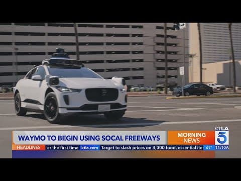 Waymo opens freeway rides to the public