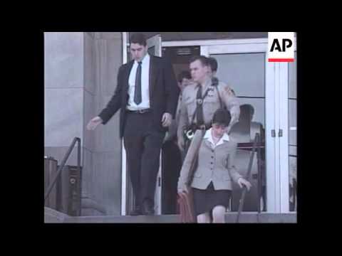 Court appearance of the man accused of writing Melissa