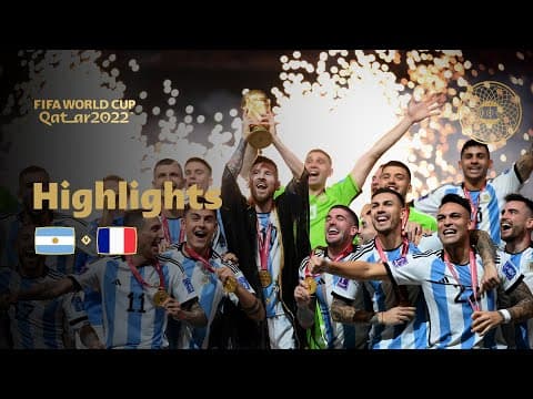 Argentina vs France — 2022 Final