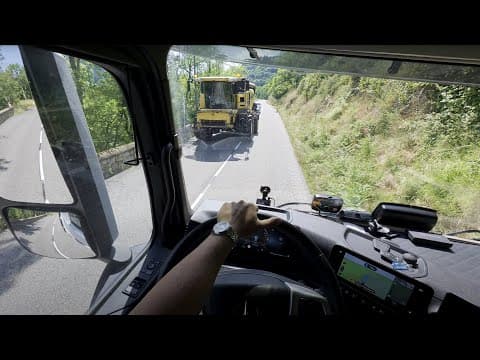 POV: Mercedes Actros L 1848 - Driving Through France