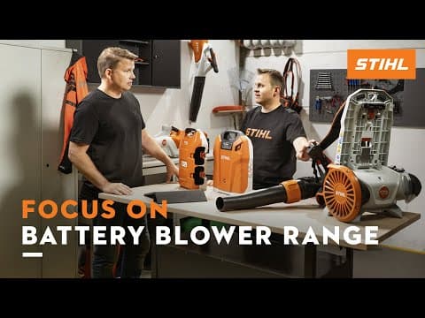 The STIHL battery blower product portfolio | STIHL FOCUS ON