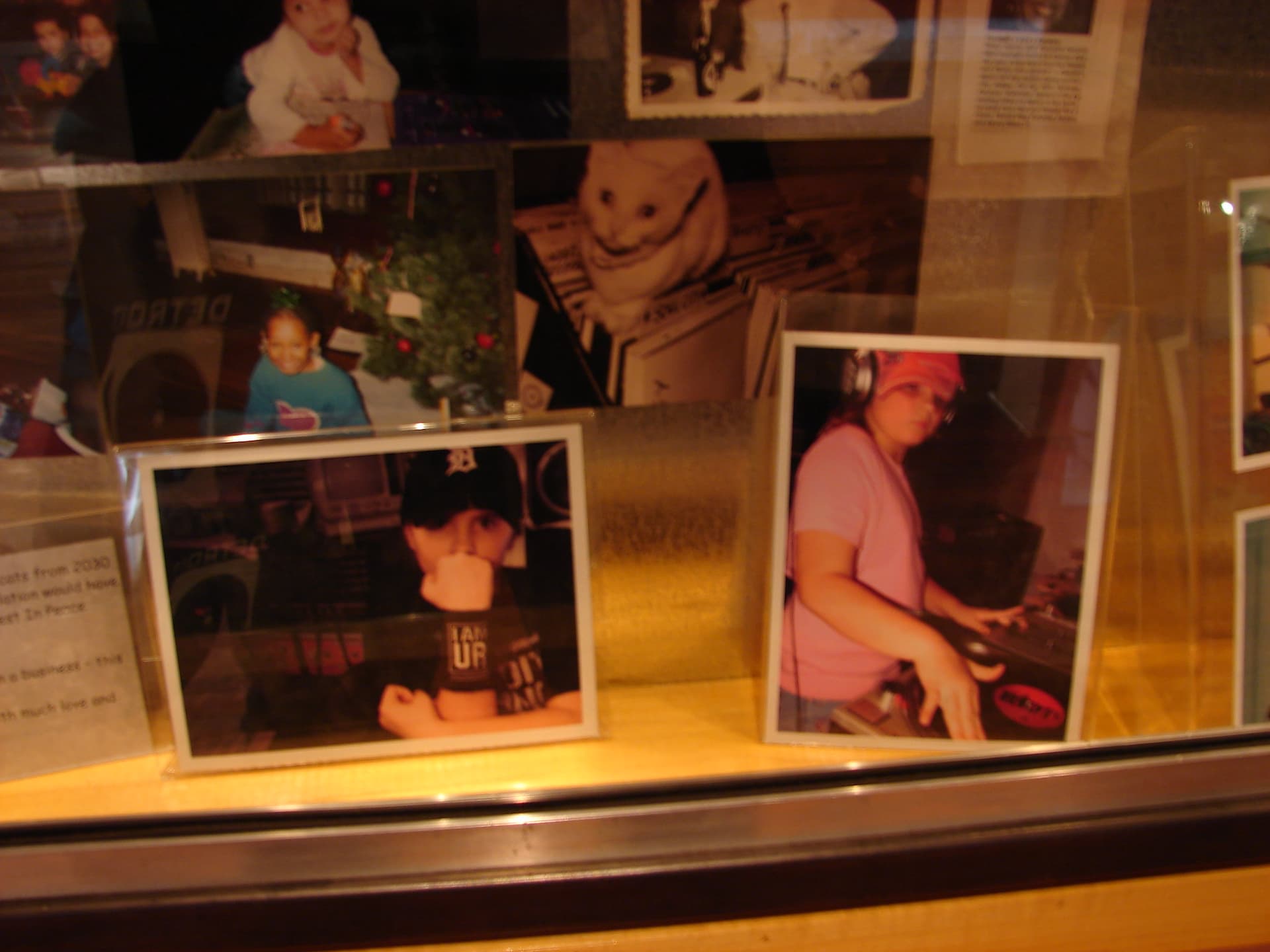 my daughters pictures at the Submerge Museum