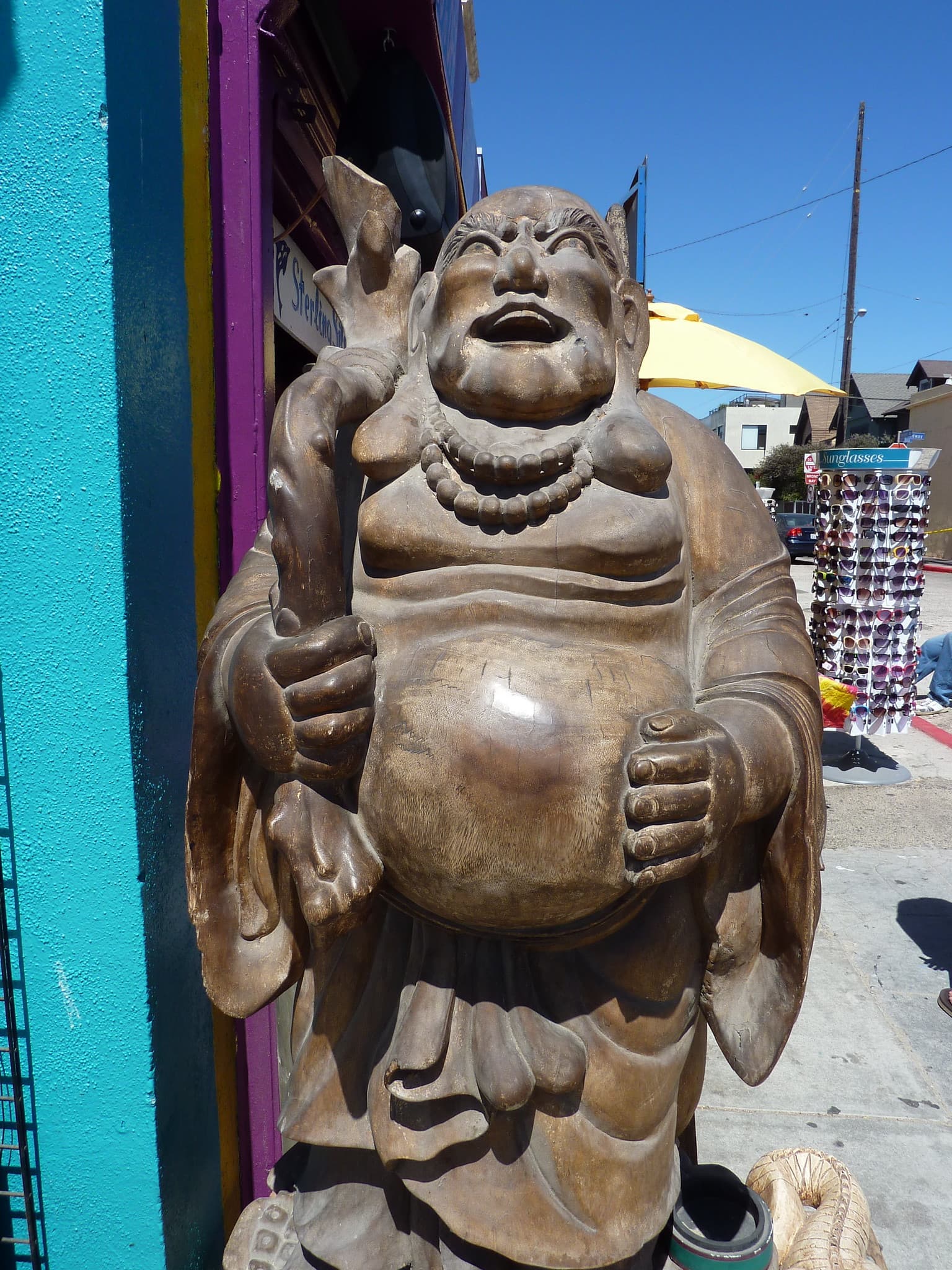 Venice Muscle Beach, boardwalk side