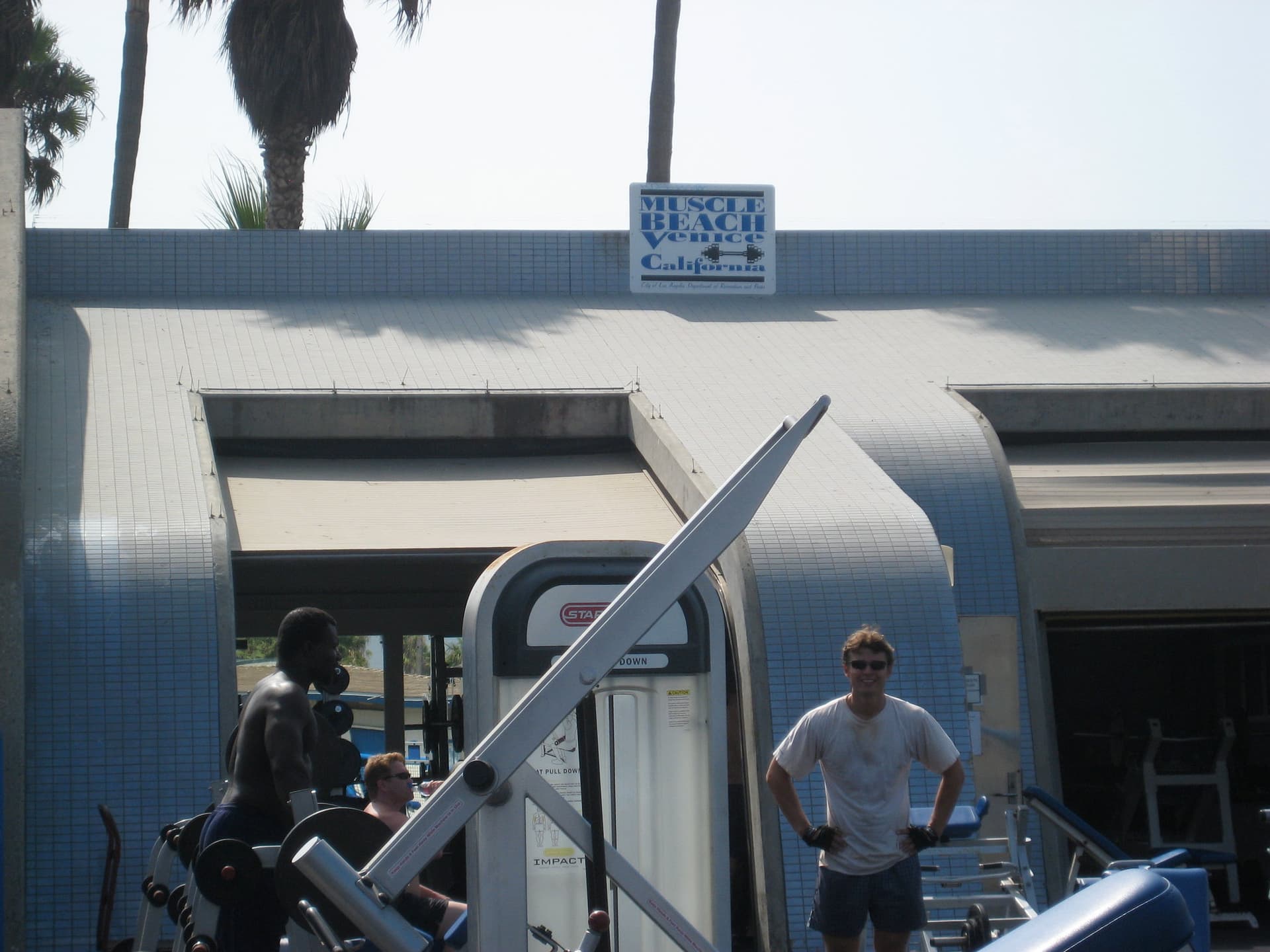 Muscle Beach gym