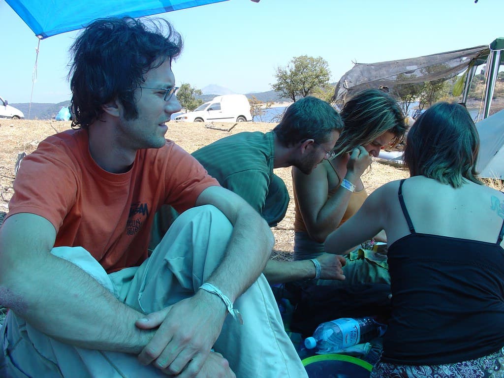 Andy Psynergy chilling, Boom 2004