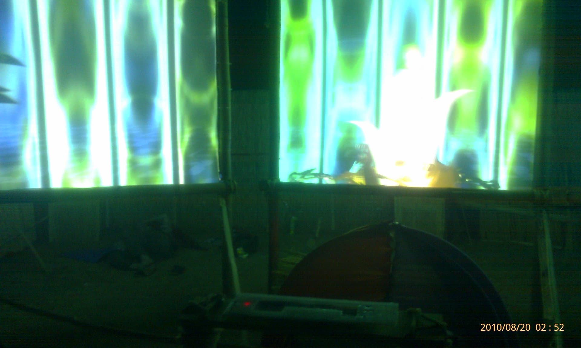 Nucleon interactive visual installtion, Boom 2010