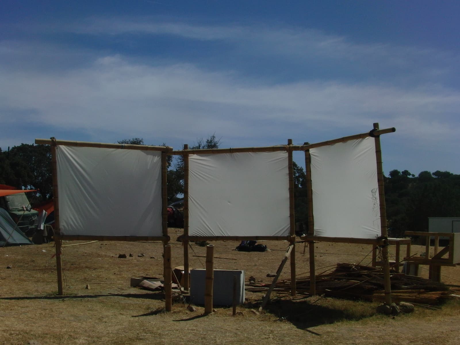Nucleon Art installation after Boom, second view, Boom 2010