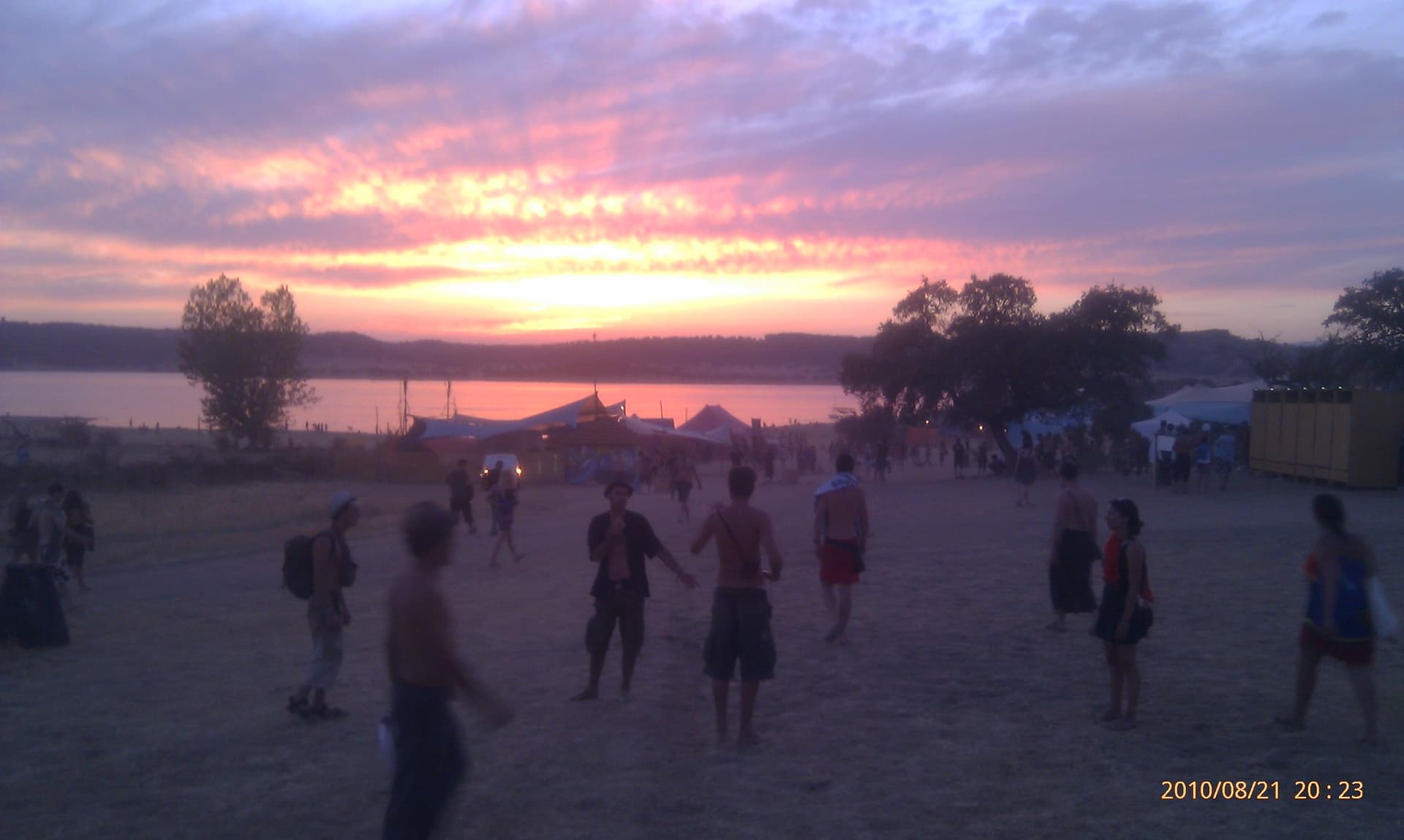 Sunset, second view, Boom 2010