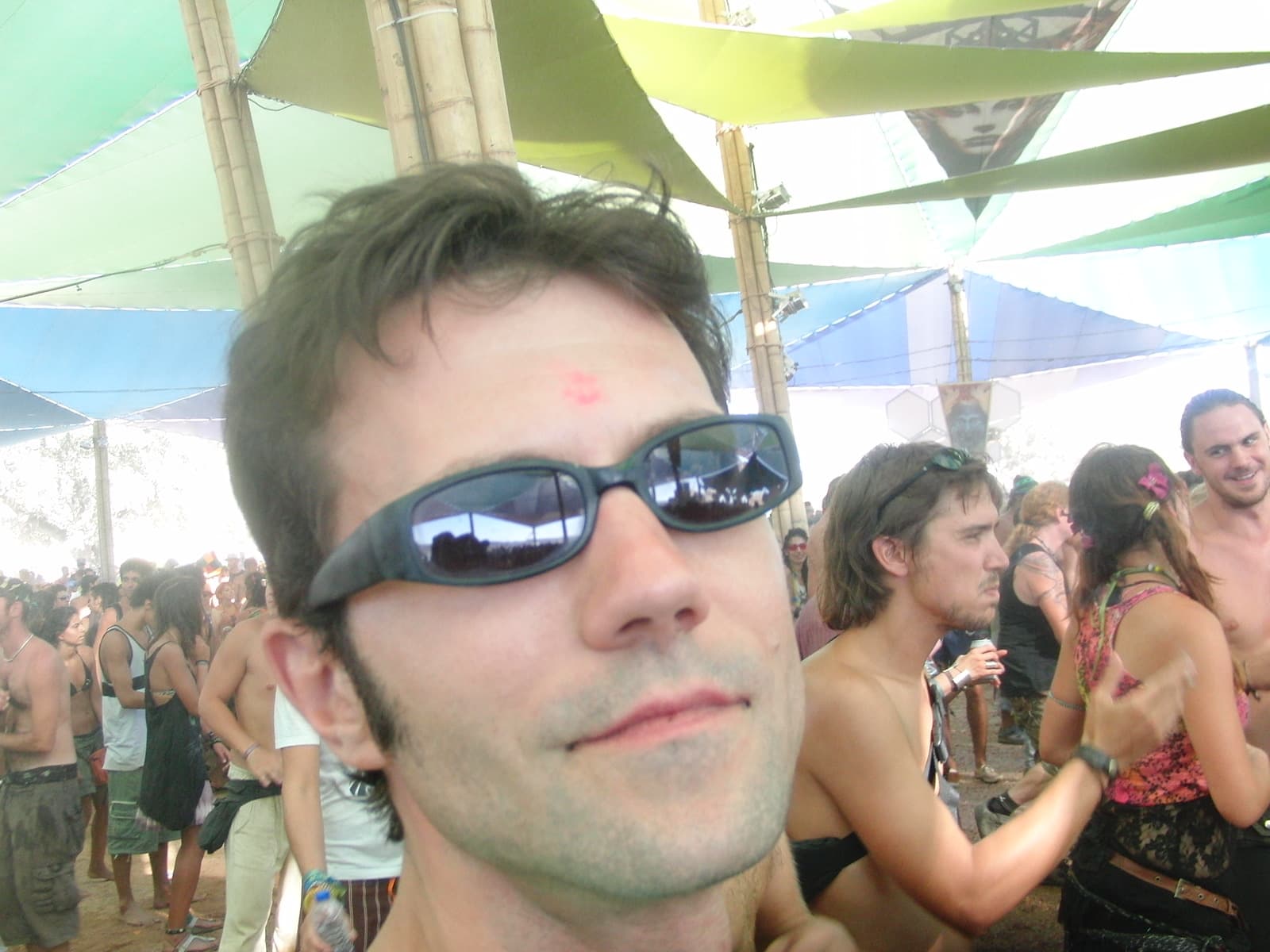 Andy at Dance temple, Boom 2010