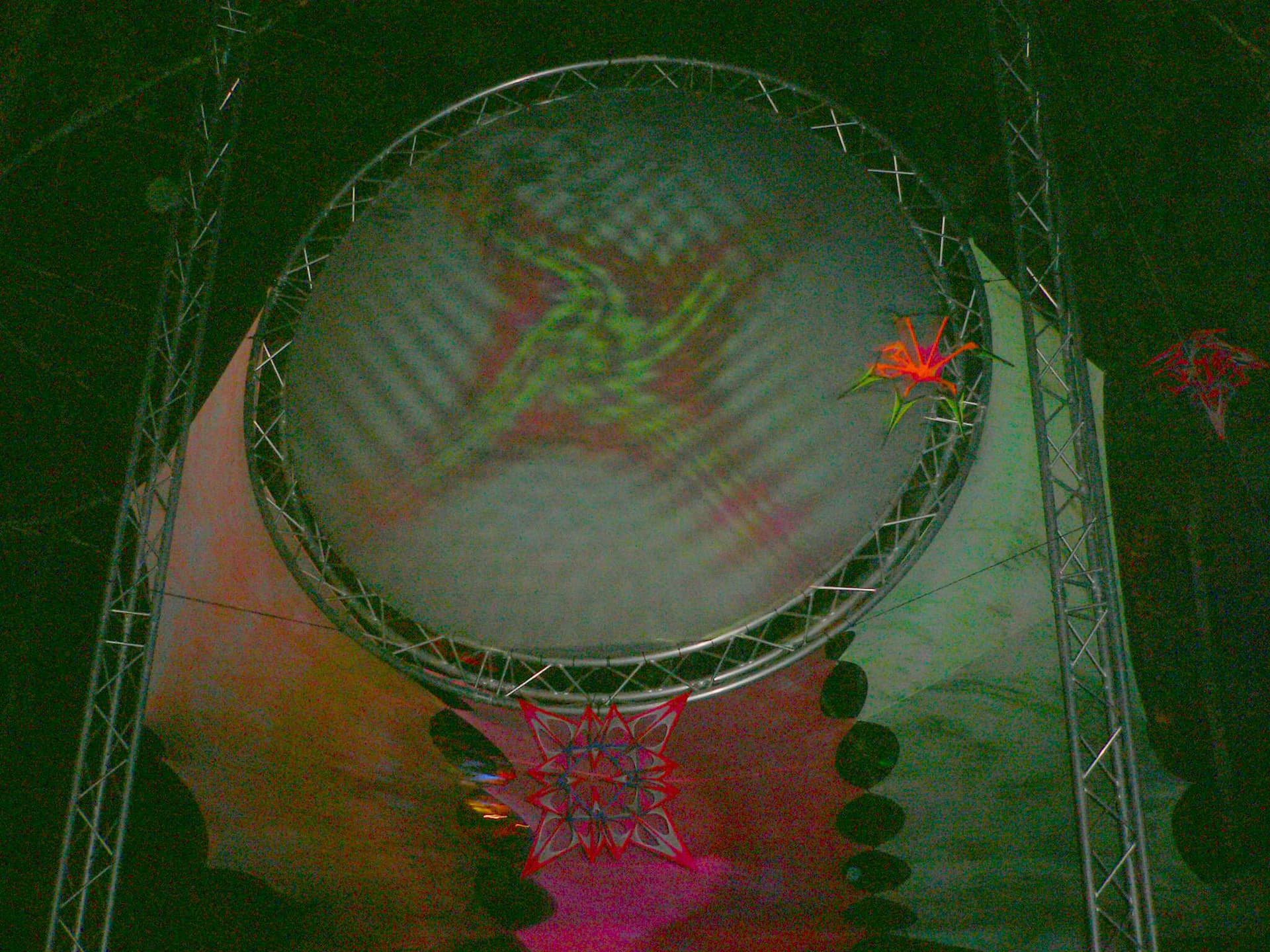 VJ projections @Utopia -Afterparty, third view, Boom 2006