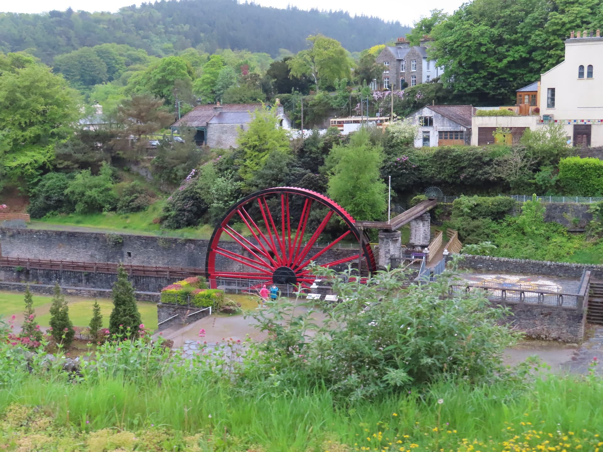 Another Waterwheel Manx Electric Railway Isle of Man