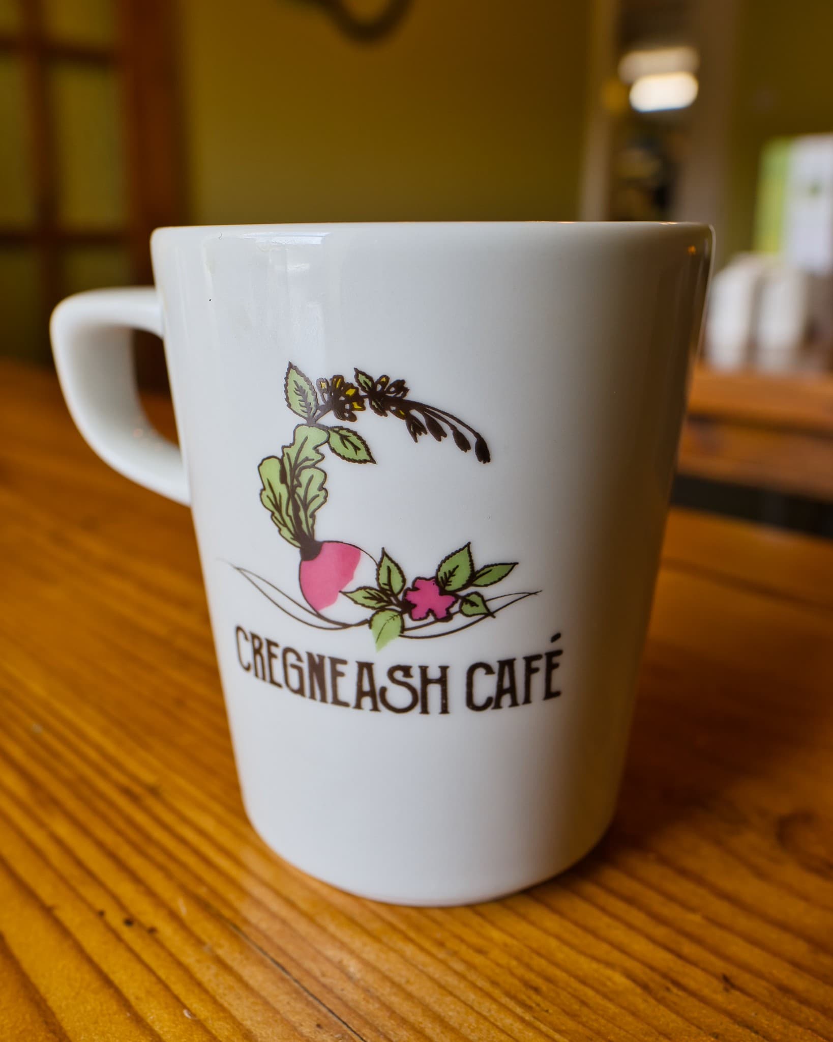 Cregneash Café mug
