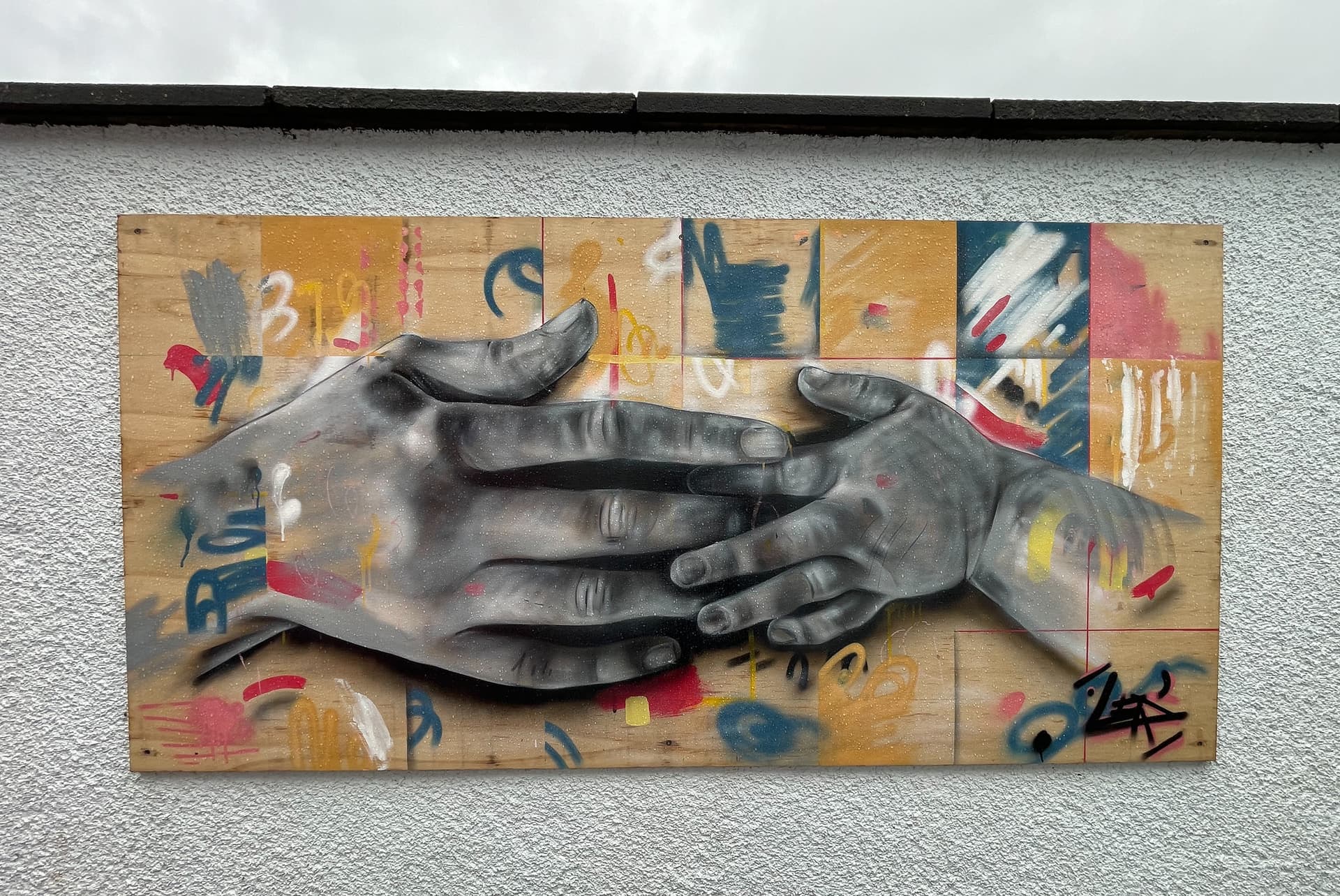 Adult Baby Hands, 2018, Isle of Man