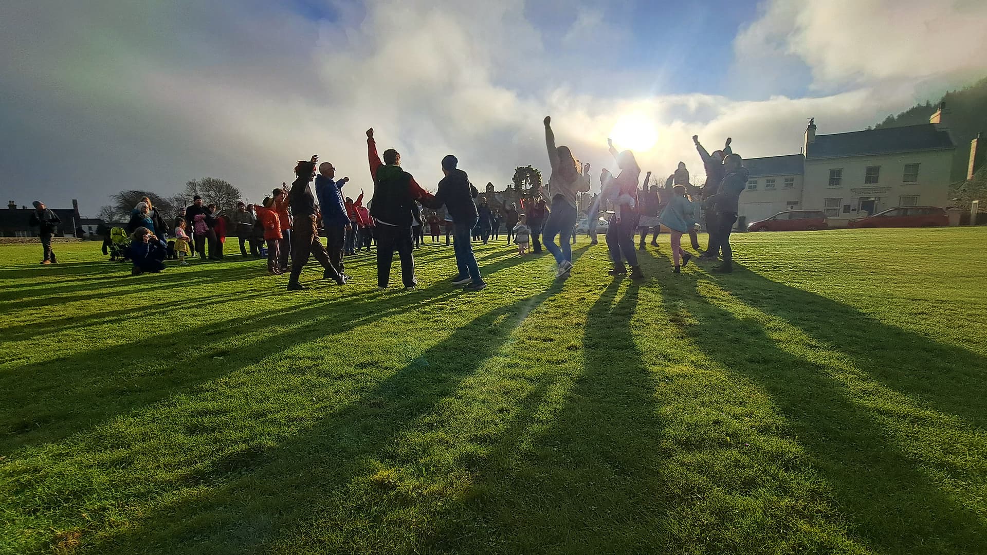 Hunt the Wren - the conclusion of the dance in St John's, 2024