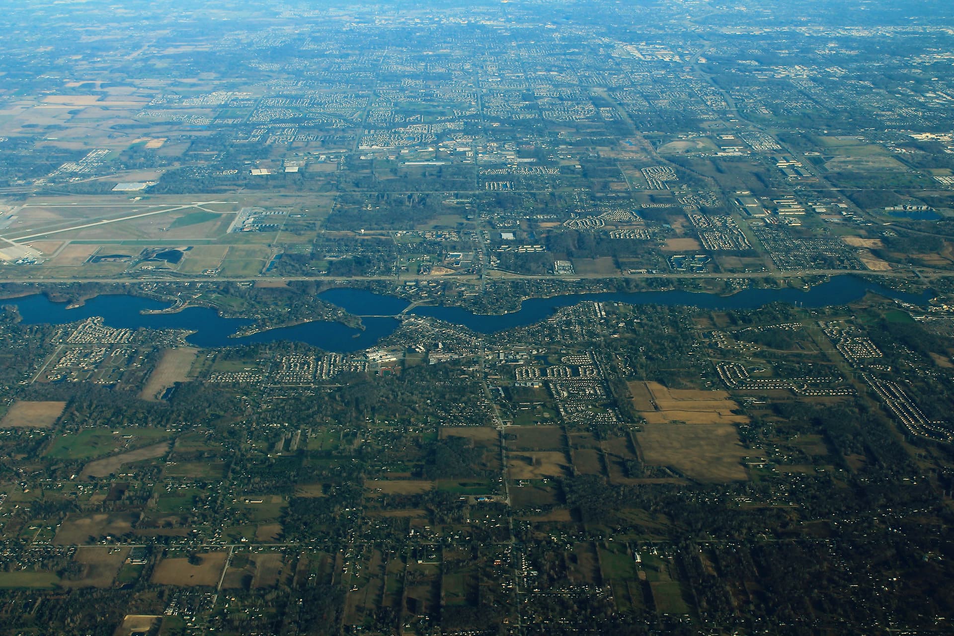 Belleville Michigan Aerial - November 2015