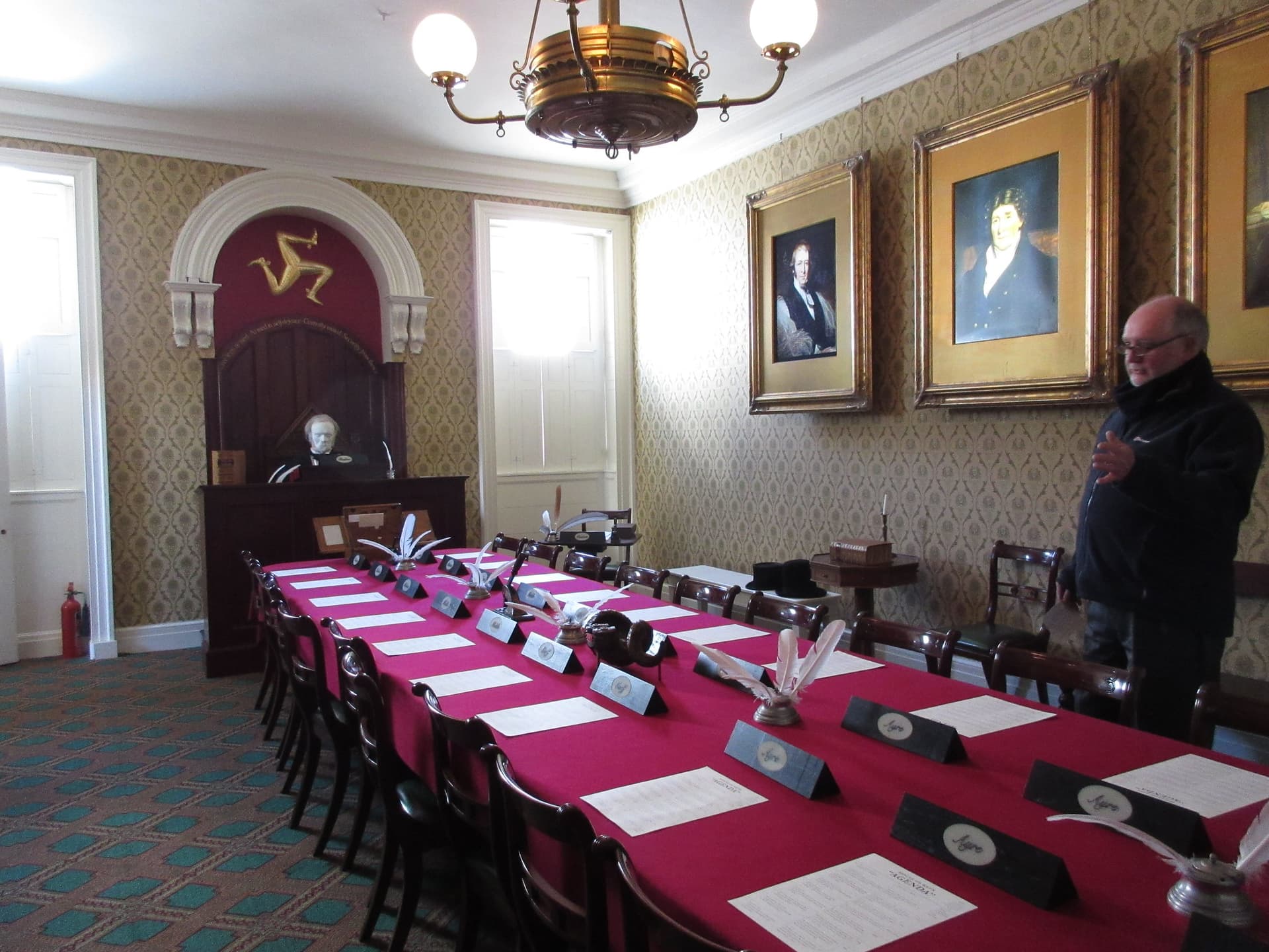 Chamber in the old House of Keys