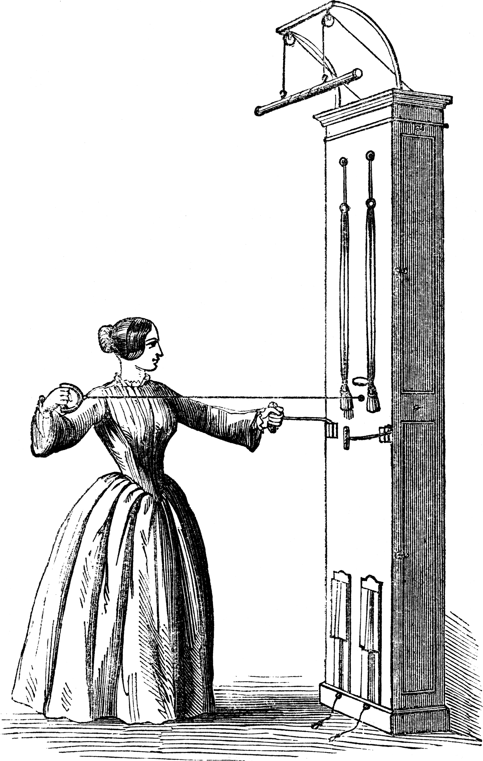 Chest expander exercise, plate two