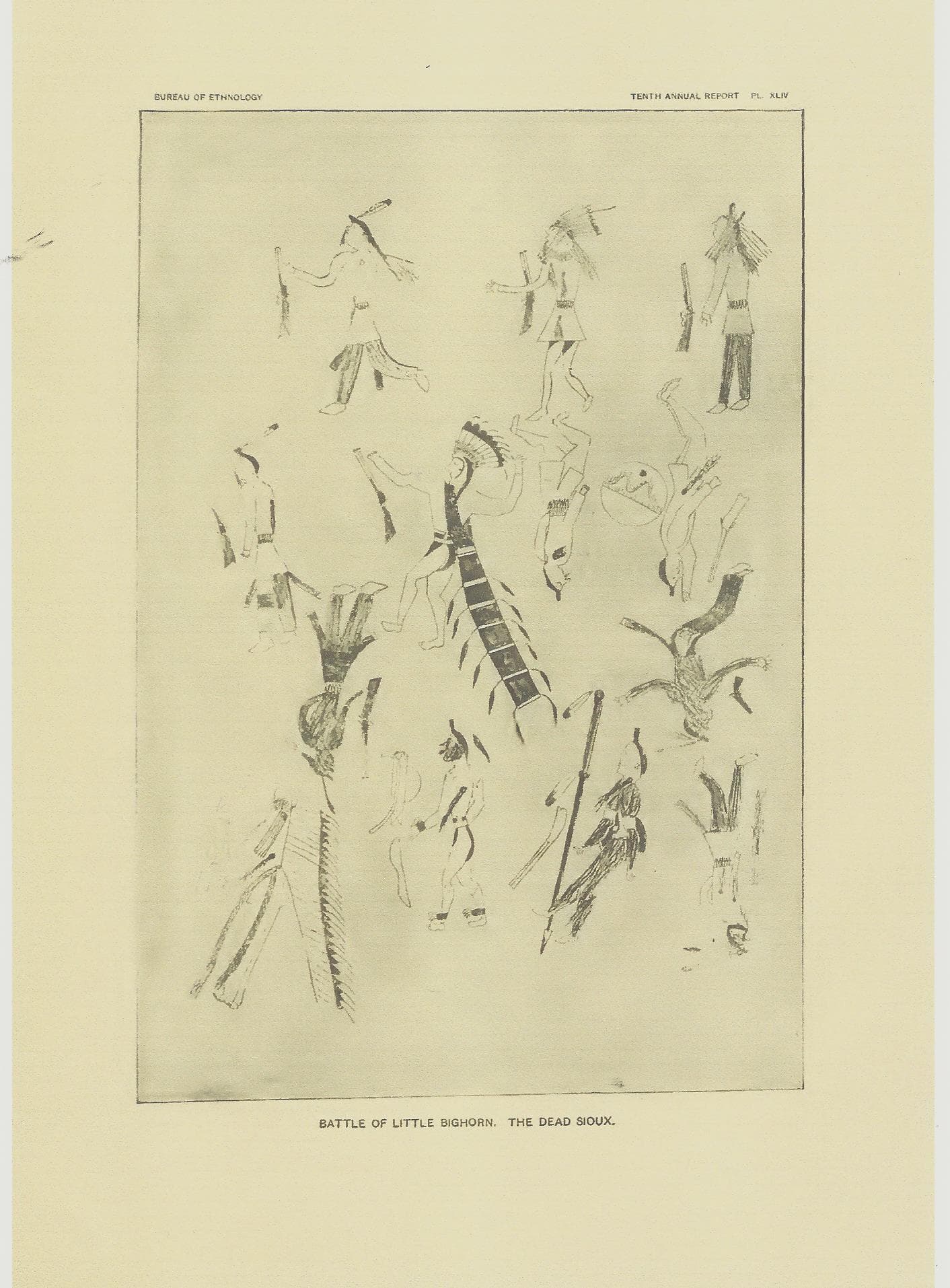 Lakota Dead at Battle of Little Bighorn